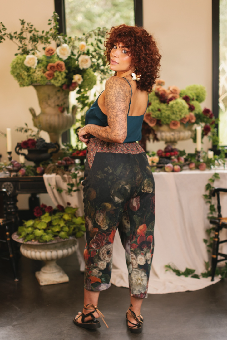 •FLIGHT OF FANCY• linen/bamboo pants