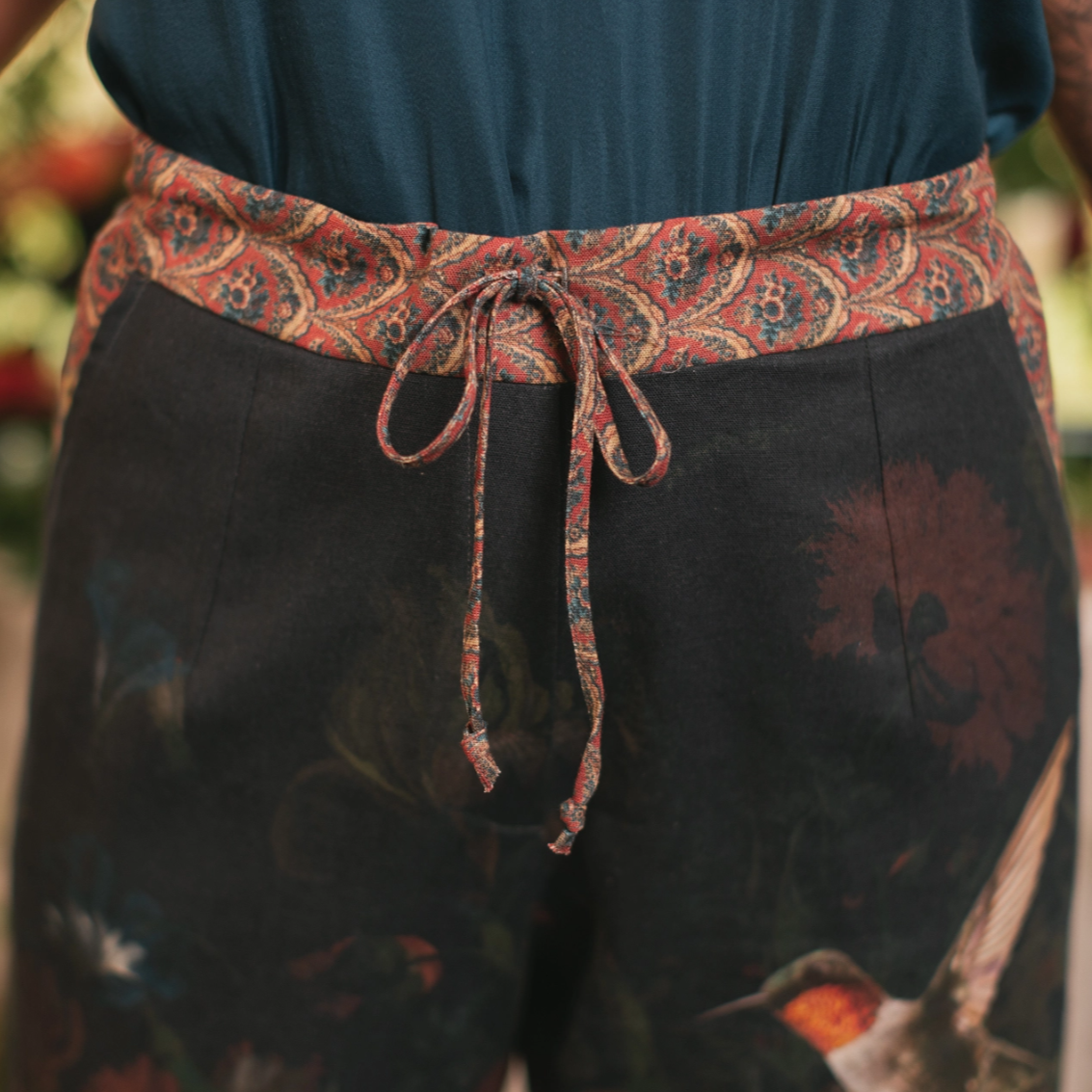 •FLIGHT OF FANCY• linen/bamboo pants