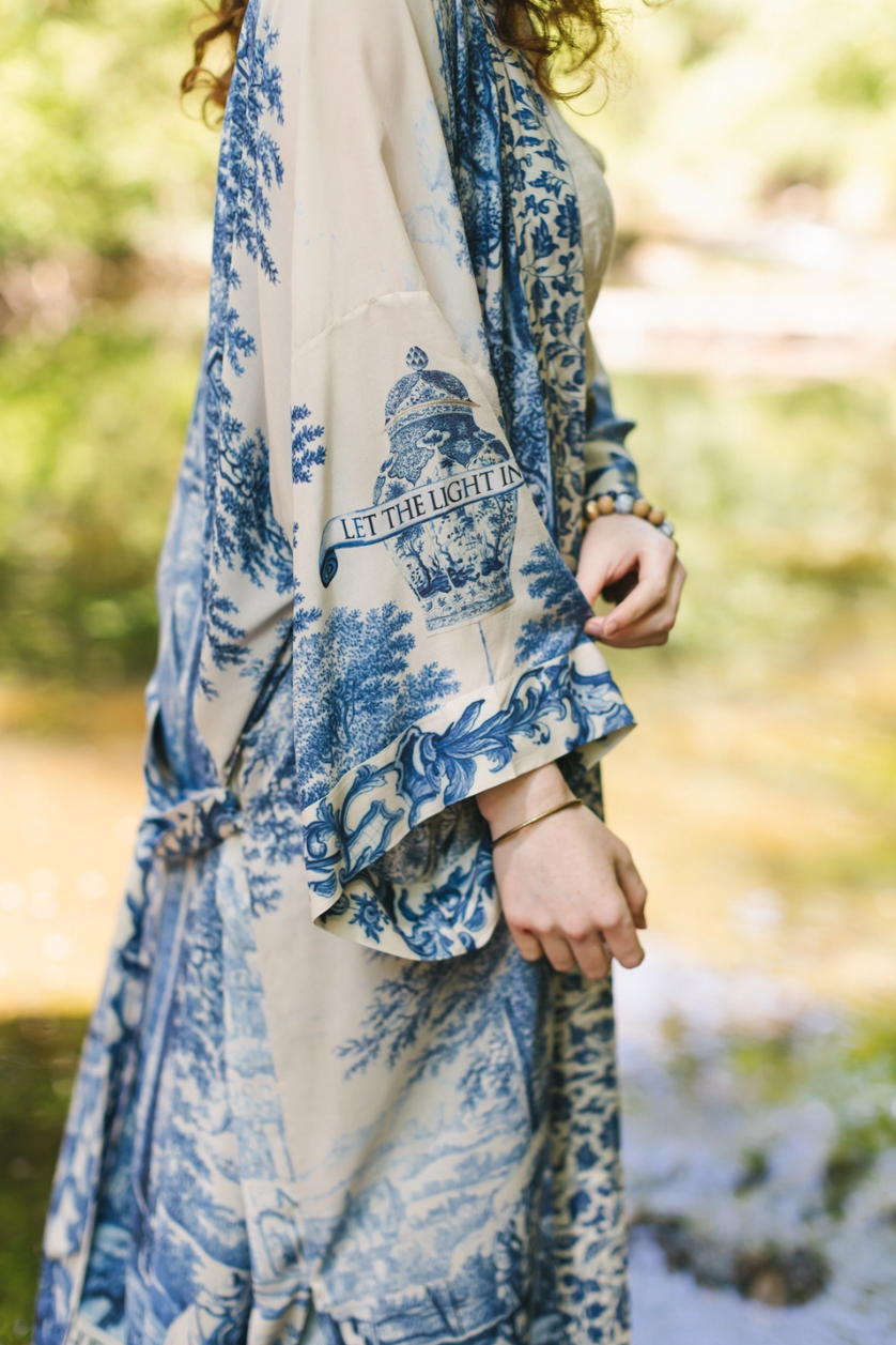 •LET THE LIGHT IN• duster style bamboo cardigan
