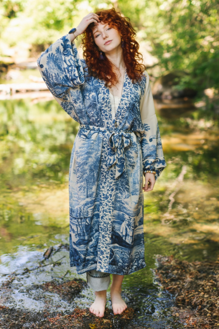 •LET THE LIGHT IN• duster style bamboo cardigan