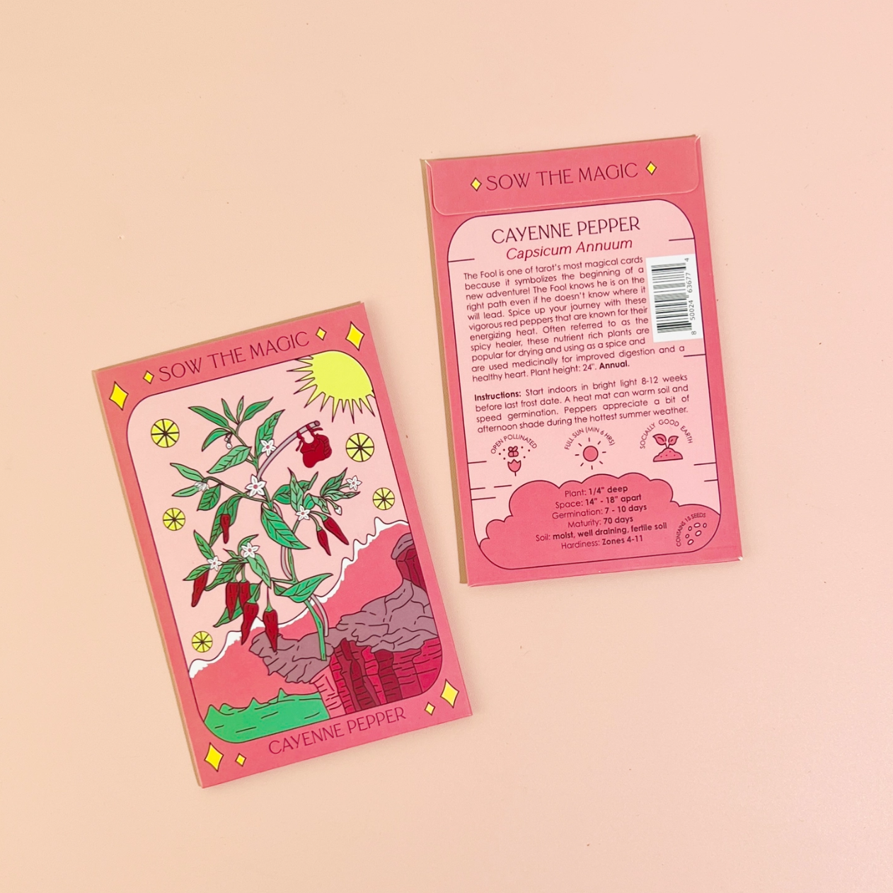 •SEEDS - FRUITS & VEGGIES• tarot inspired garden (various options)