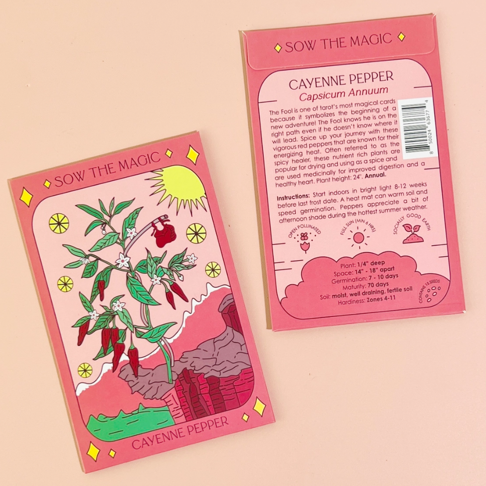 •SEEDS - FRUITS & VEGGIES• tarot inspired garden (various options)