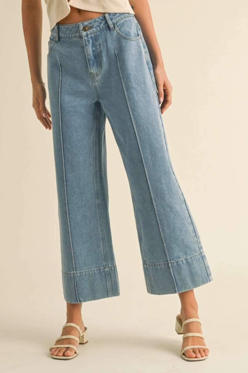 •DAKOTA• luxe denim pants