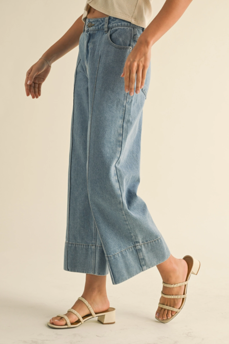 •DAKOTA• luxe denim pants