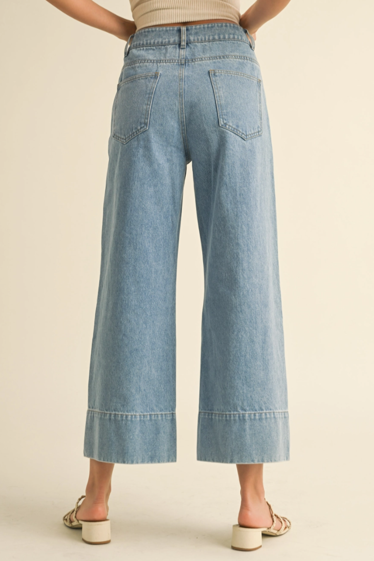 •DAKOTA• luxe denim pants