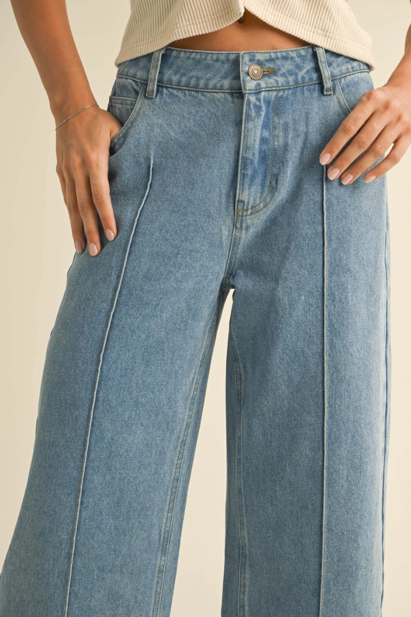 •DAKOTA• luxe denim pants