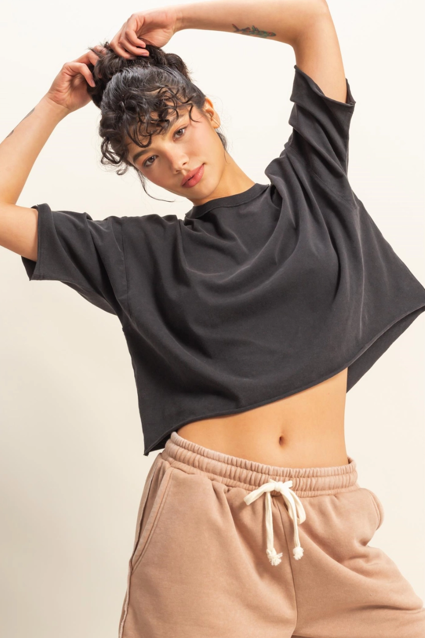 •BROOKLYN• drop shoulder relaxed fit tee
