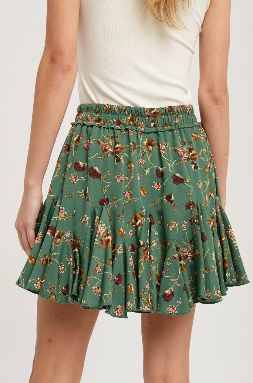 •DELIA• ditsy floral mini skirt