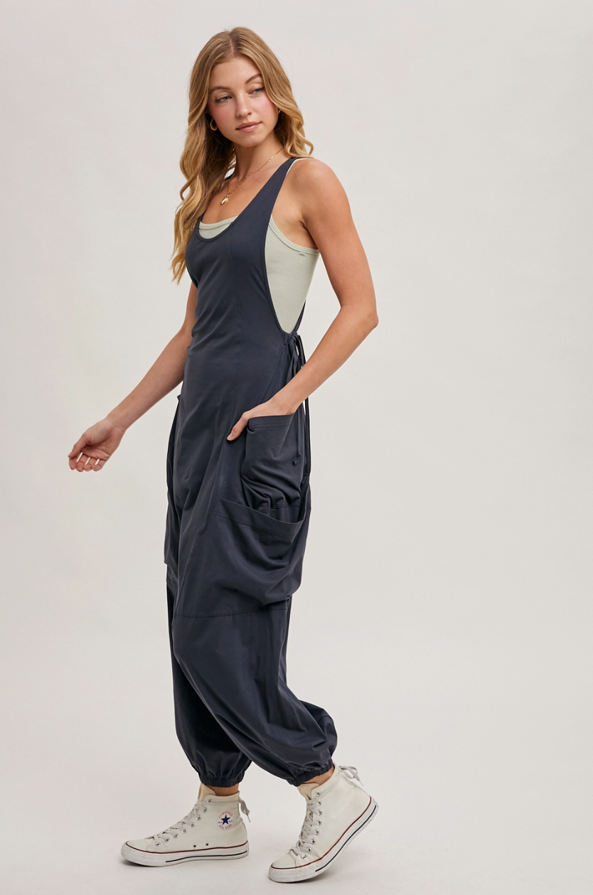 •ROWAN• cotton blend jumpsuit