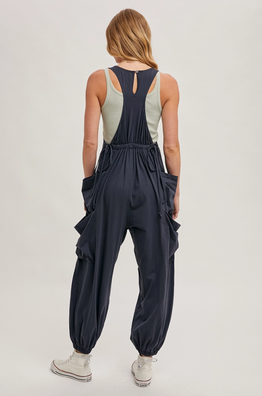 •ROWAN• cotton blend jumpsuit