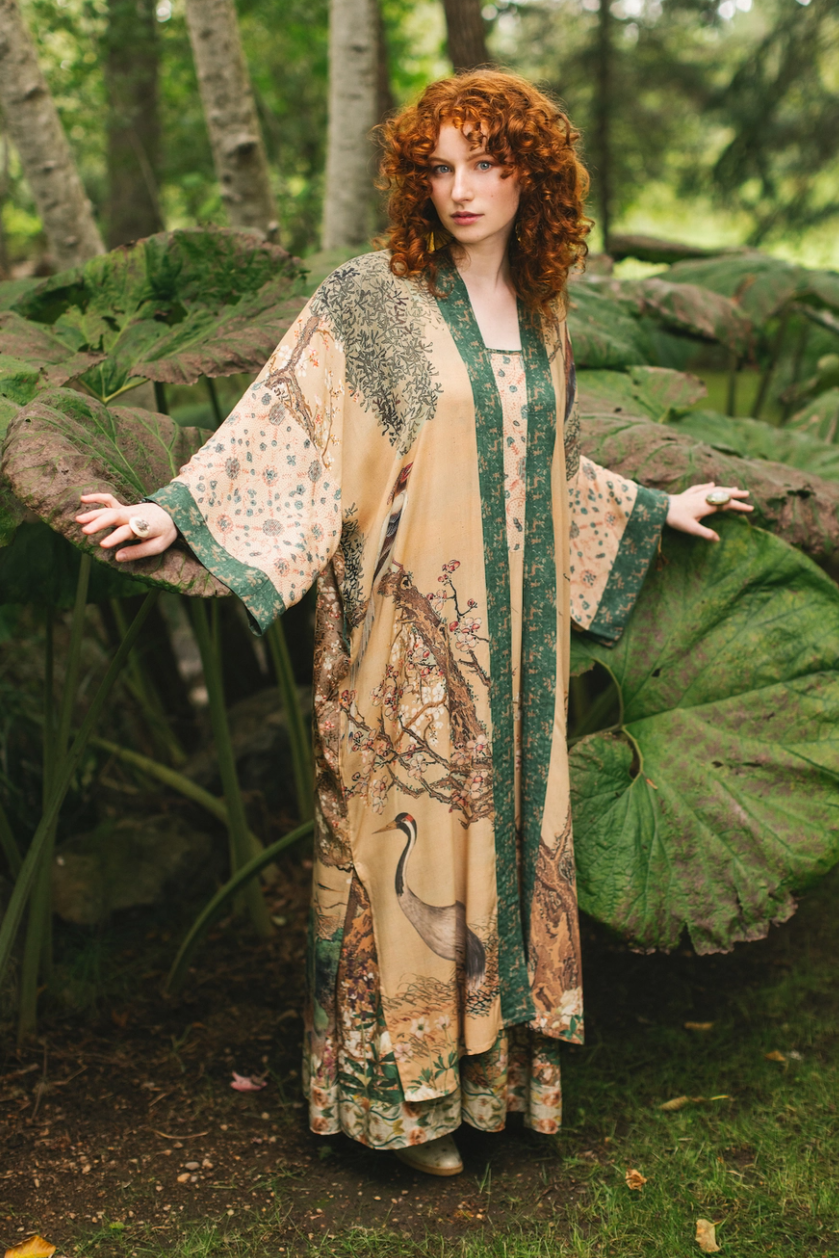 •FABLE• duster style bamboo cardigan