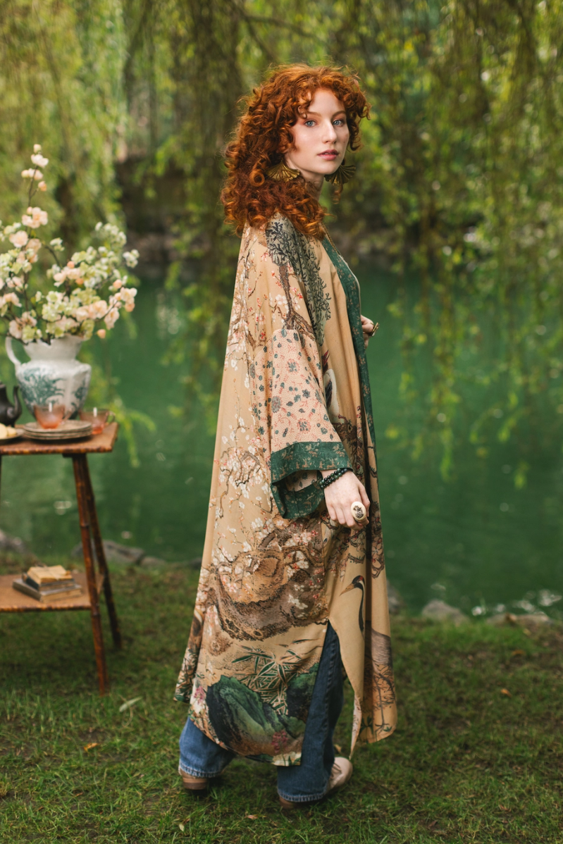 •FABLE• duster style bamboo cardigan