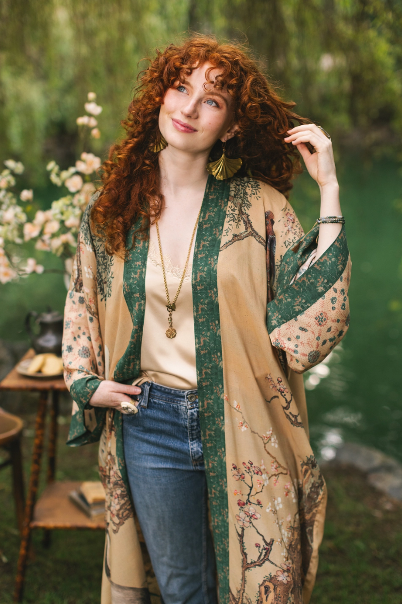 •FABLE• duster style bamboo cardigan