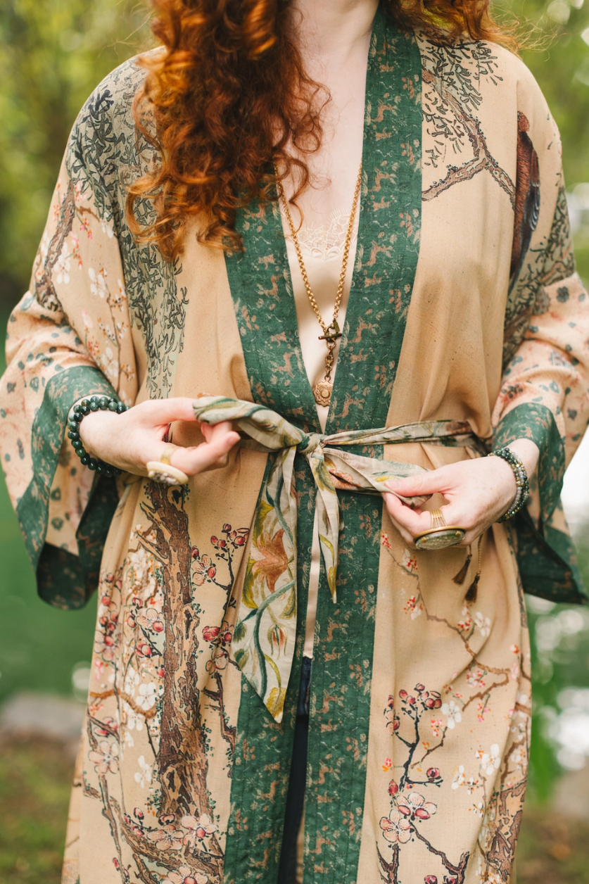 •FABLE• duster style bamboo cardigan