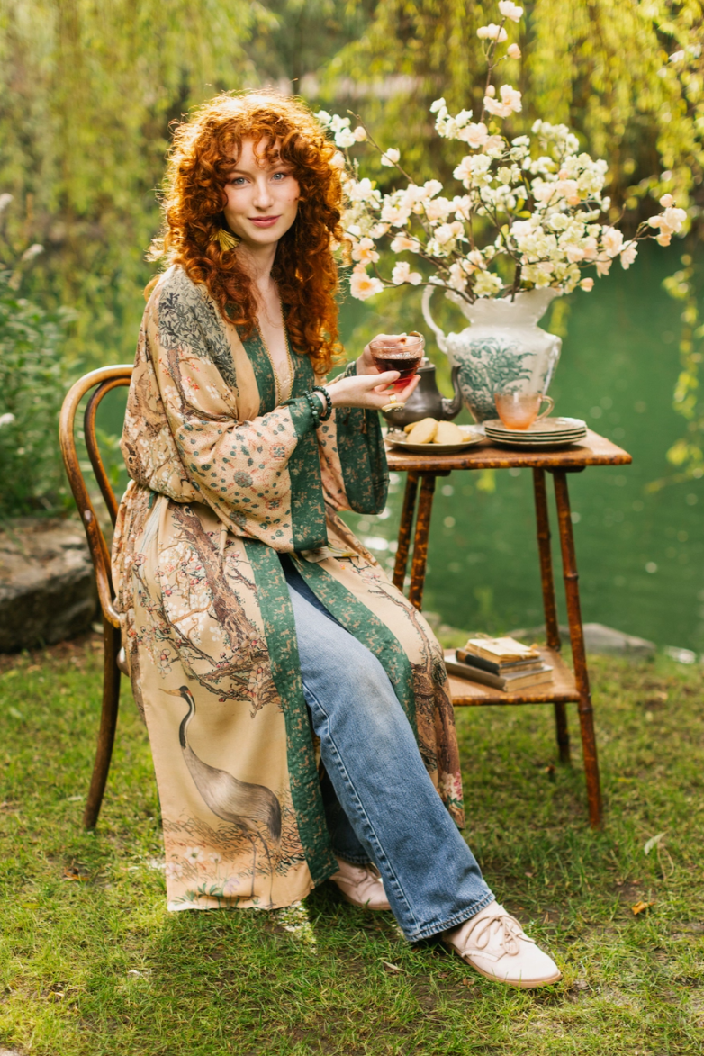 •FABLE• duster style bamboo cardigan