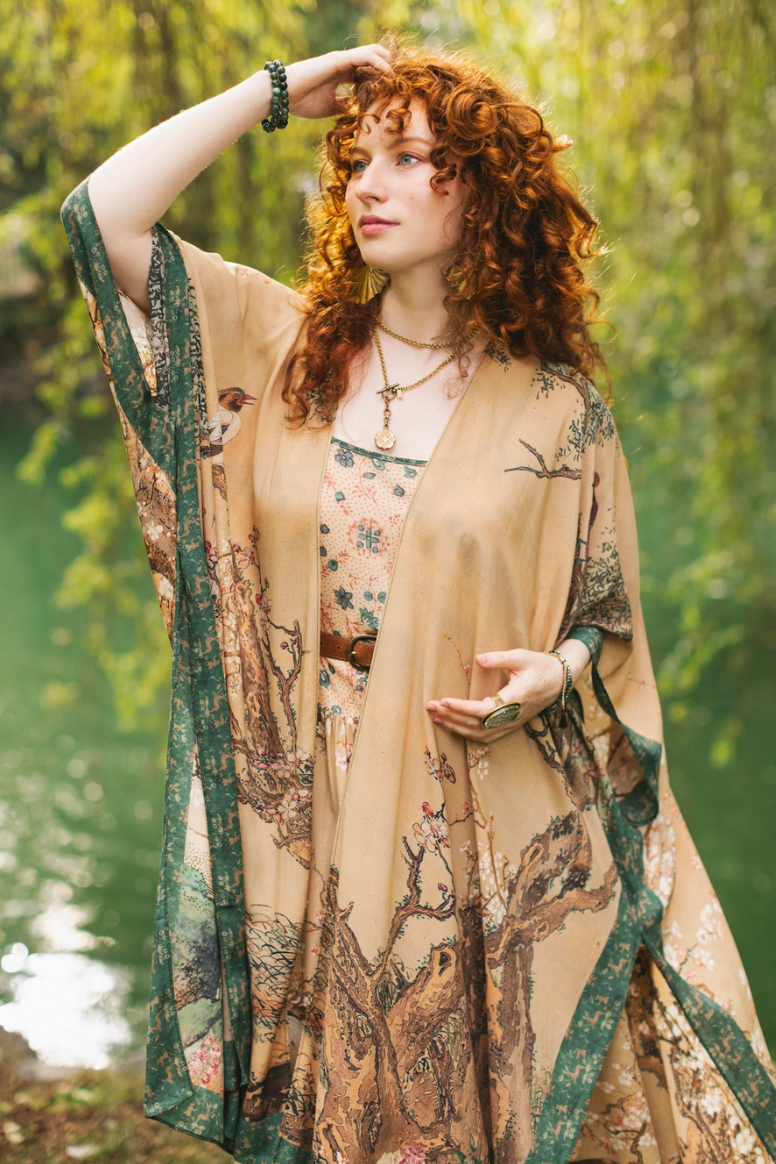 •FABLE• ruana style bamboo cardigan