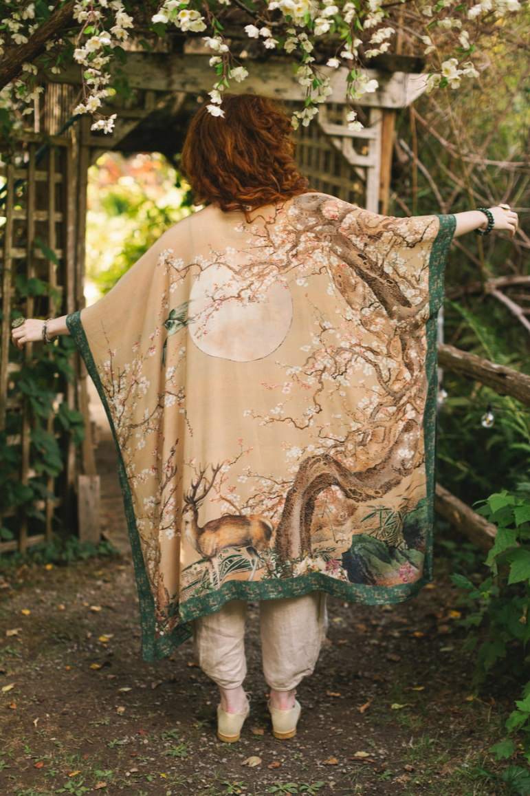 •FABLE• ruana style bamboo cardigan
