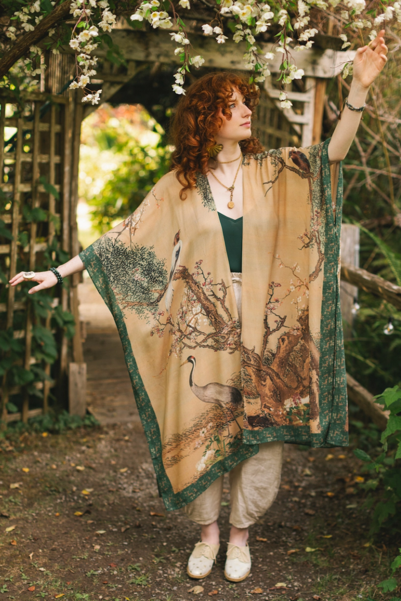 •FABLE• ruana style bamboo cardigan