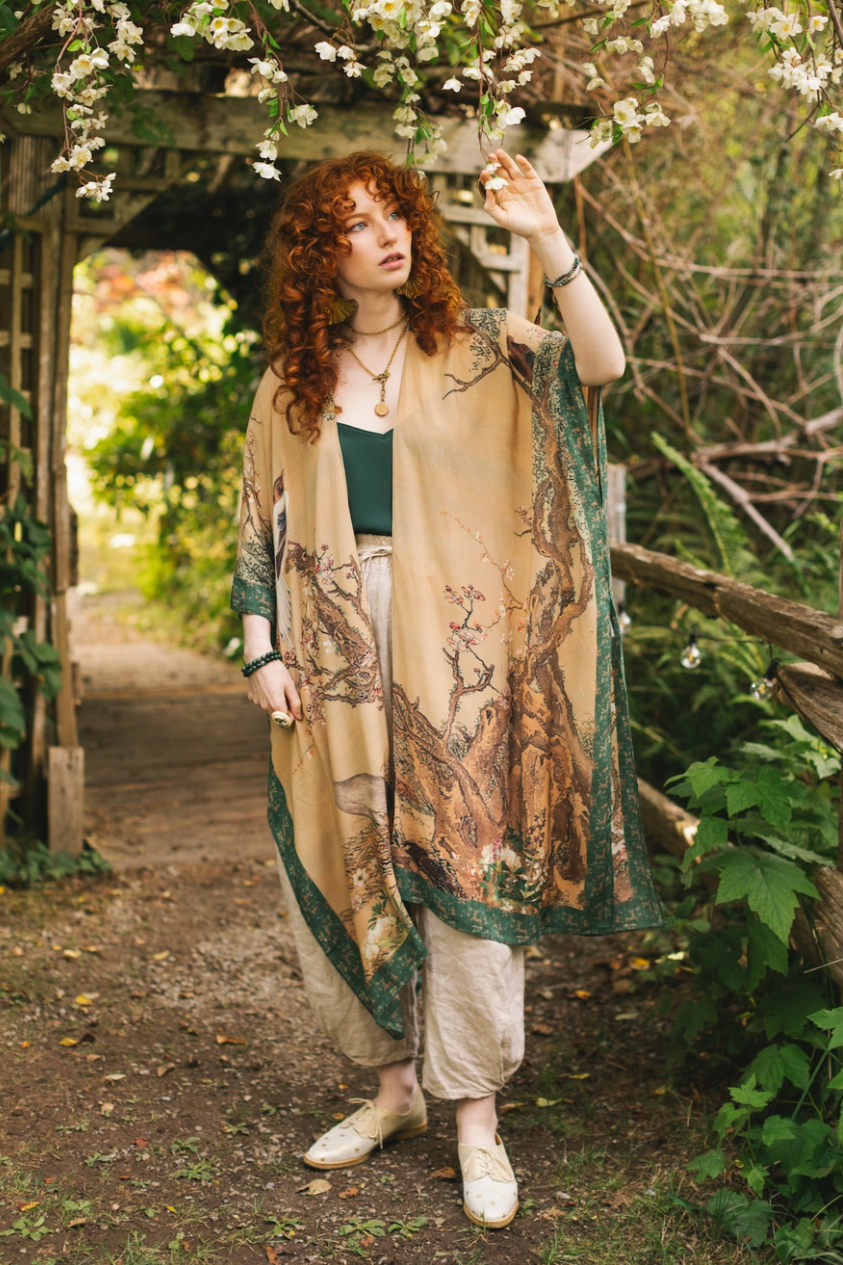 •FABLE• ruana style bamboo cardigan