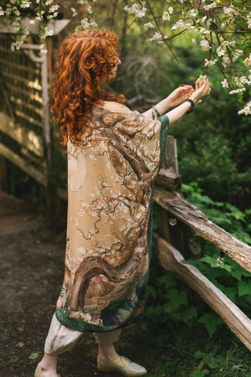 •FABLE• ruana style bamboo cardigan