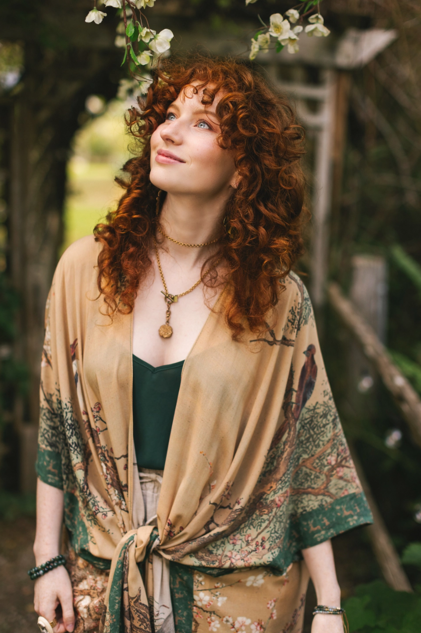 •FABLE• ruana style bamboo cardigan