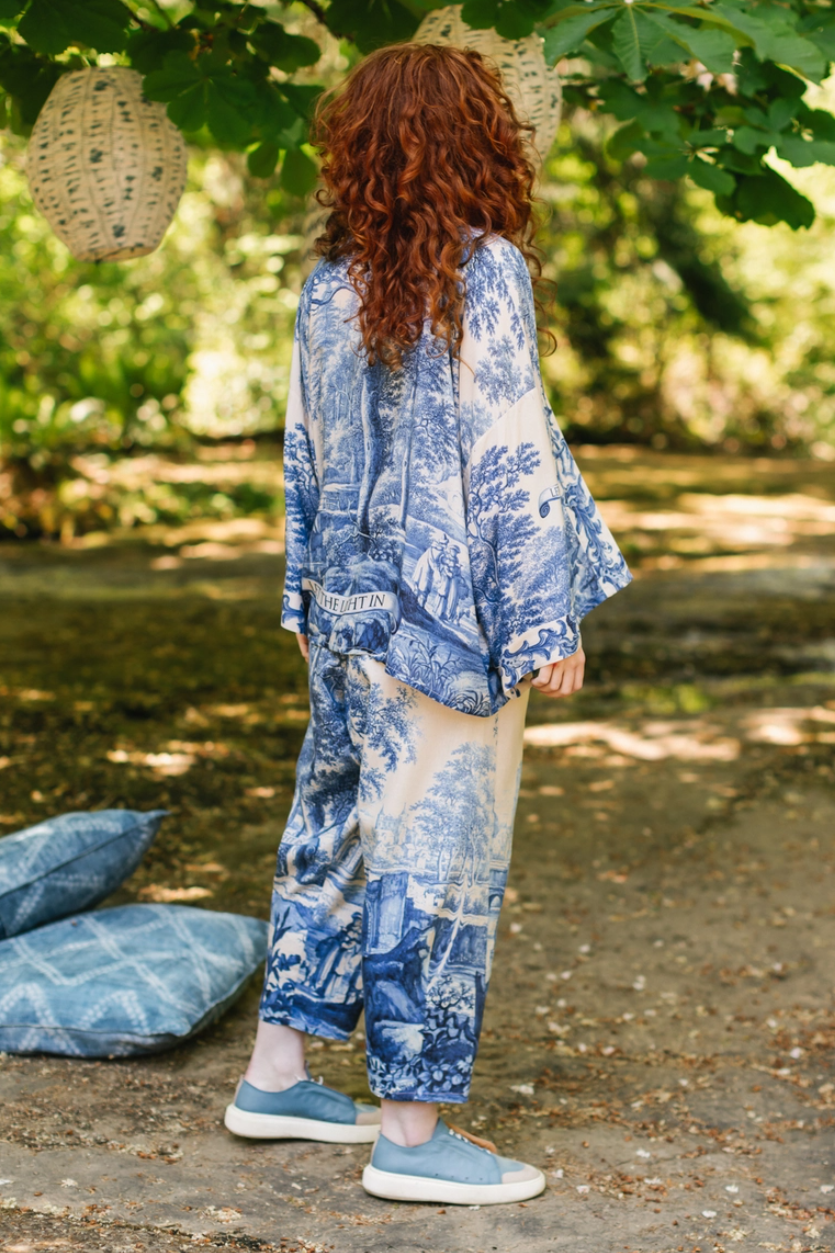 •LET THE LIGHT IN• linen/bamboo pants