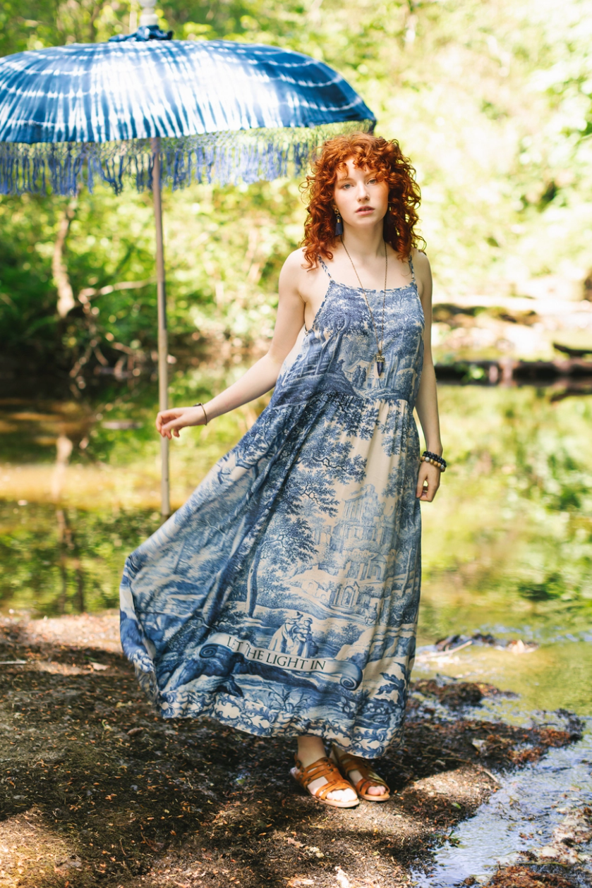 •LET THE LIGHT IN• reversible dress