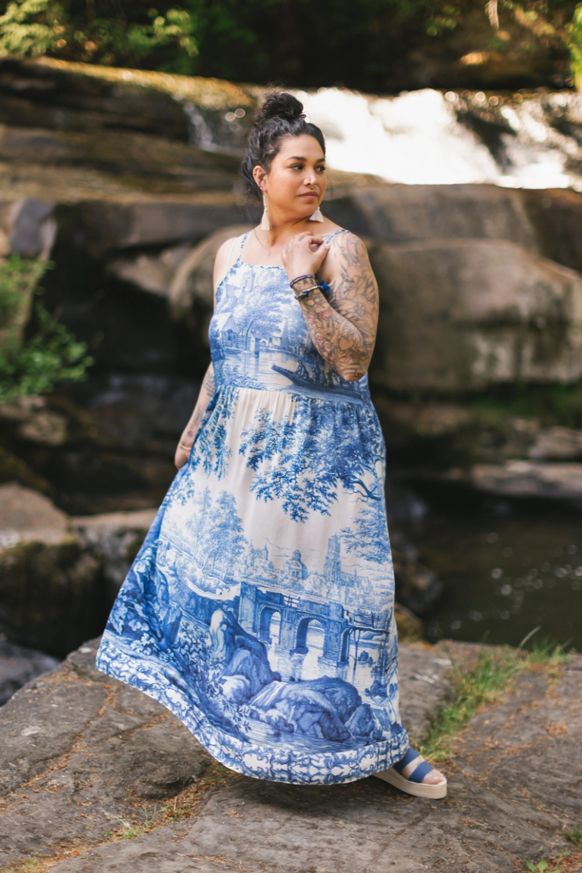 •LET THE LIGHT IN• reversible dress