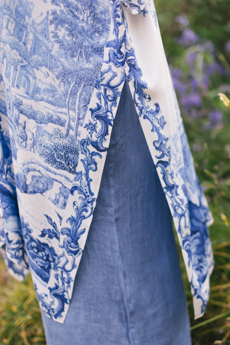 •LET THE LIGHT IN• ruana style bamboo cardigan