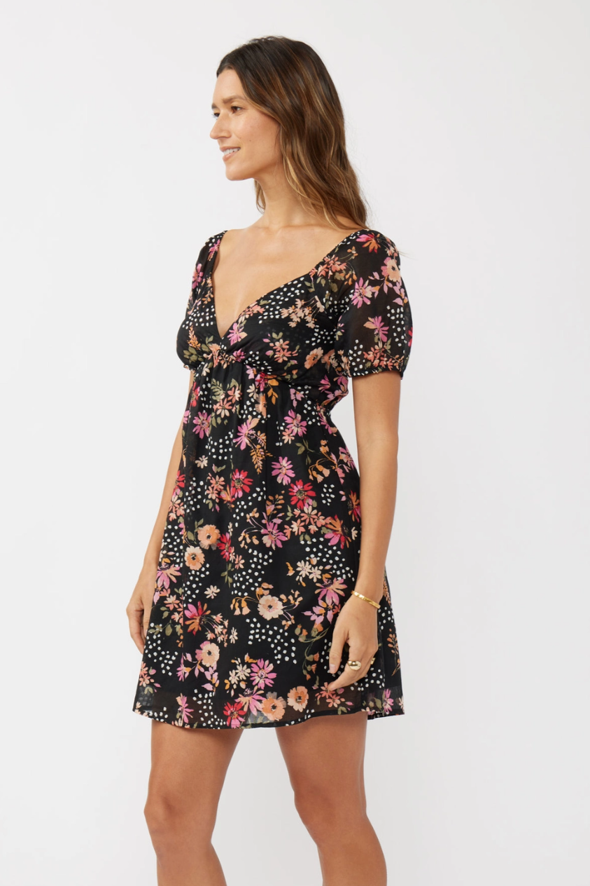 •BRIANNA• cotton sweetheart mini dress