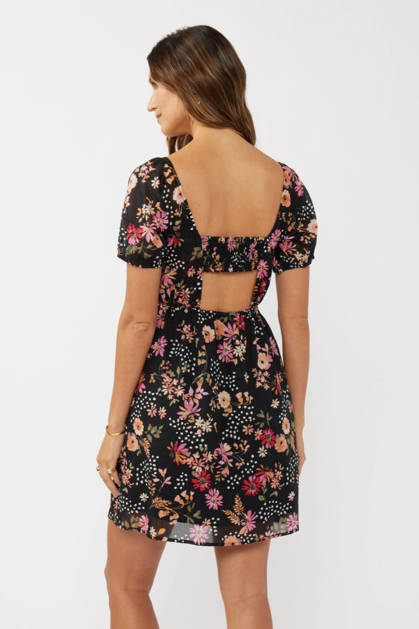 •BRIANNA• cotton sweetheart mini dress