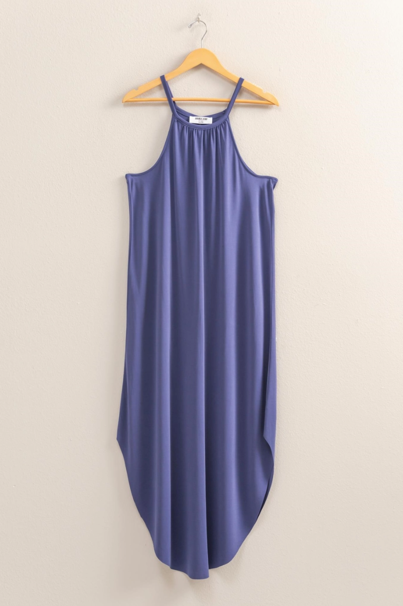 •UNA• modal blend midi dress