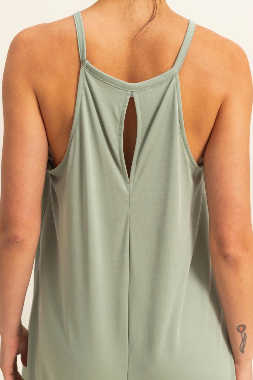 •UNA• modal blend midi dress