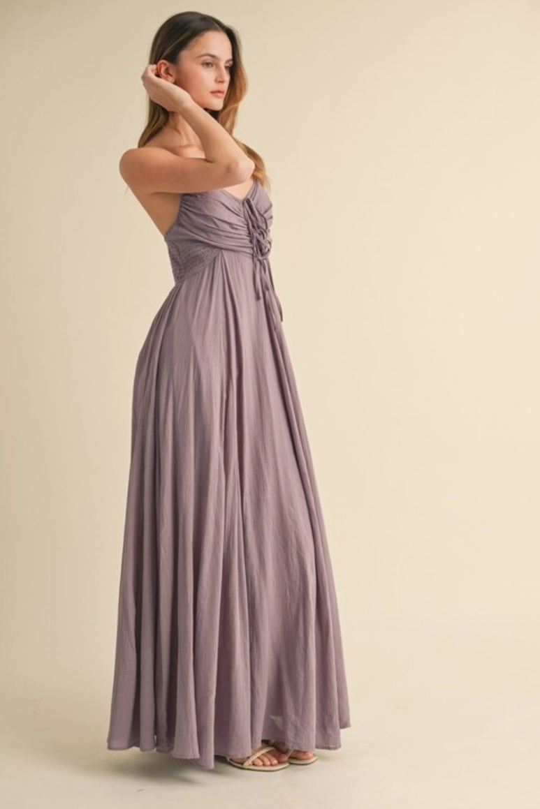 •AMELIA• flowy woven maxi dress