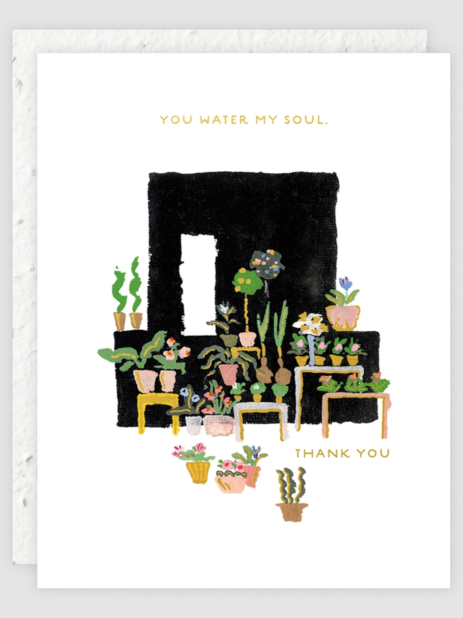 •FLORIST• thank you card