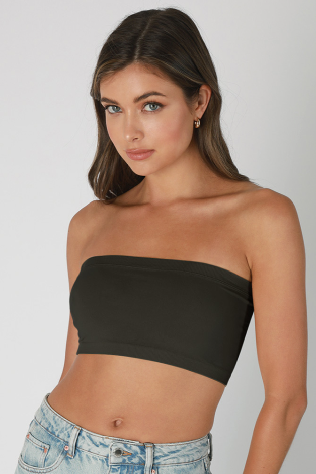 •BANDEAU• strapless top (USA)