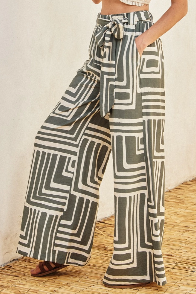 •LABYRINTH• wide leg pants