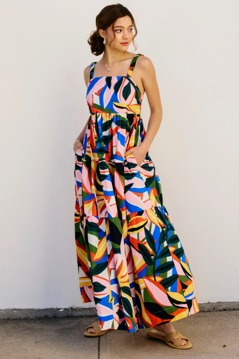 •BONITA• cotton maxi dress