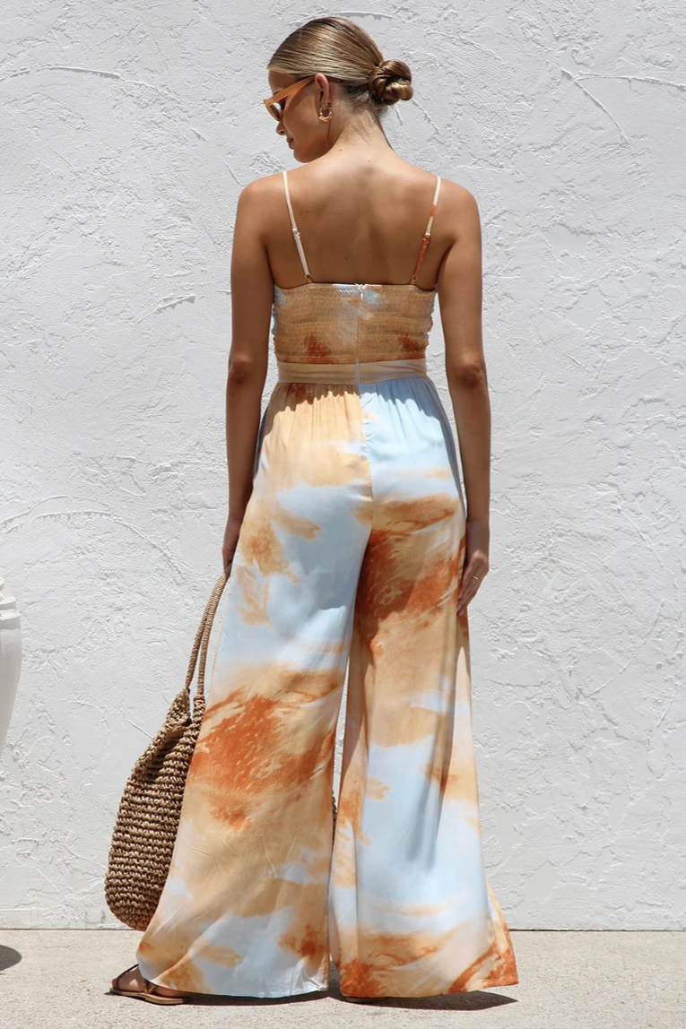 •CLAUDETTE• flowy wide leg jumpsuit