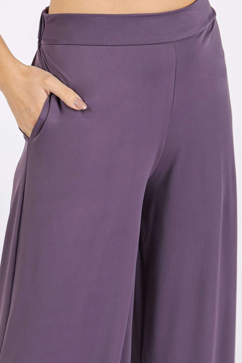 •FLOW• wide leg soft knit pants (USA)