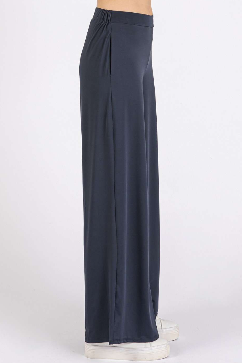 •FLOW• wide leg soft knit pants (USA)