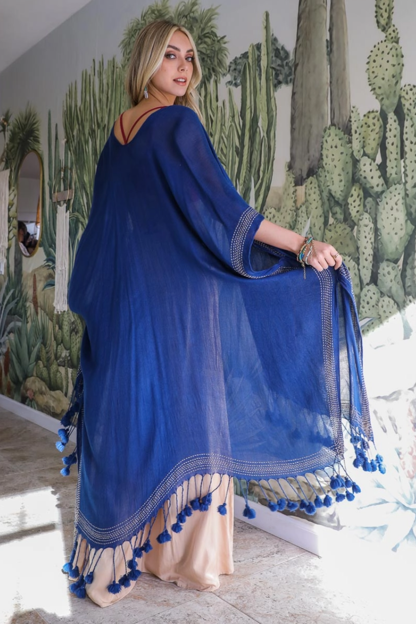 •SAN TROPEZ• tasseled duster