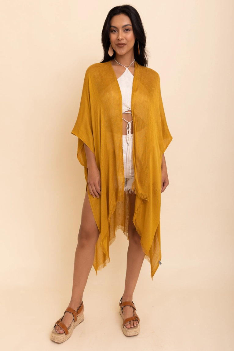 •BRISA• raw edge cardi