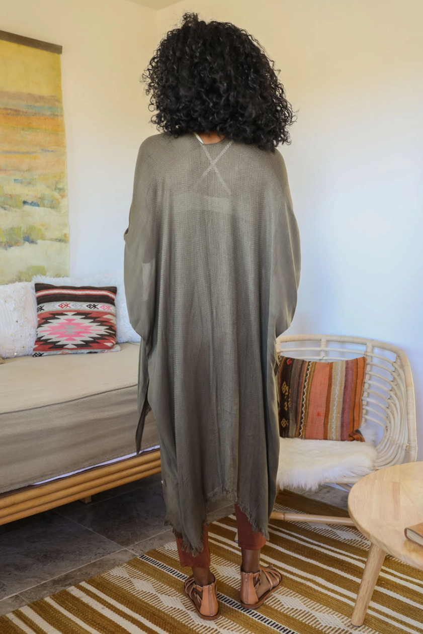 •BRISA• raw edge cardi