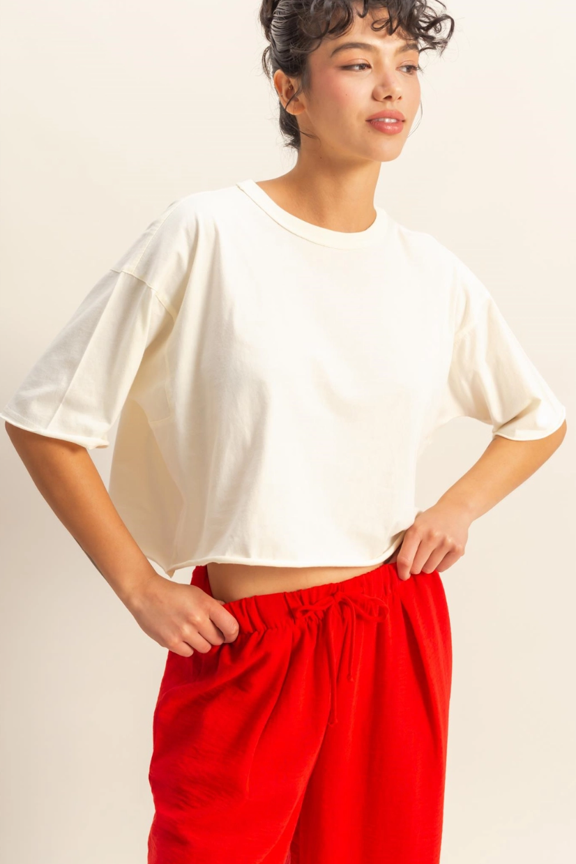 •BROOKLYN• drop shoulder relaxed fit tee