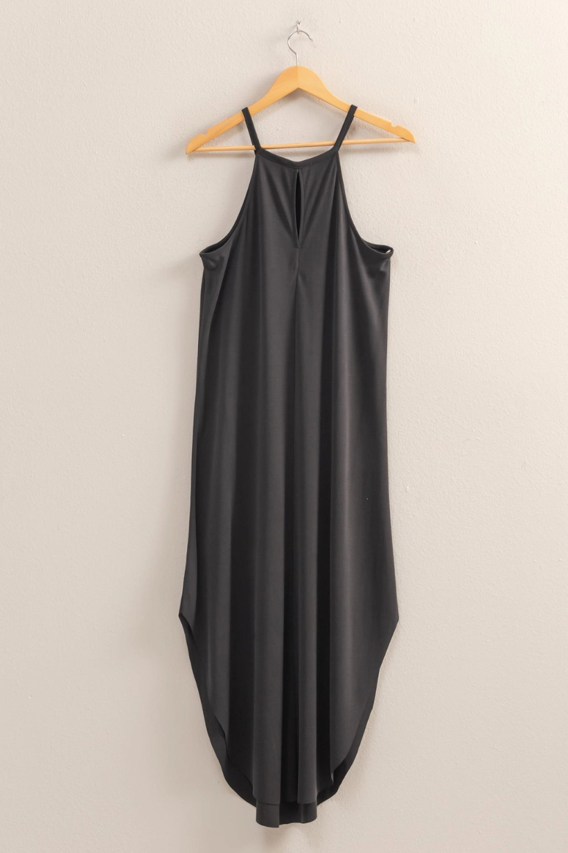 •UNA• modal blend midi dress