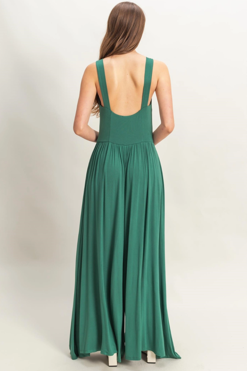 •EMILIA• solid jersey jumpsuit