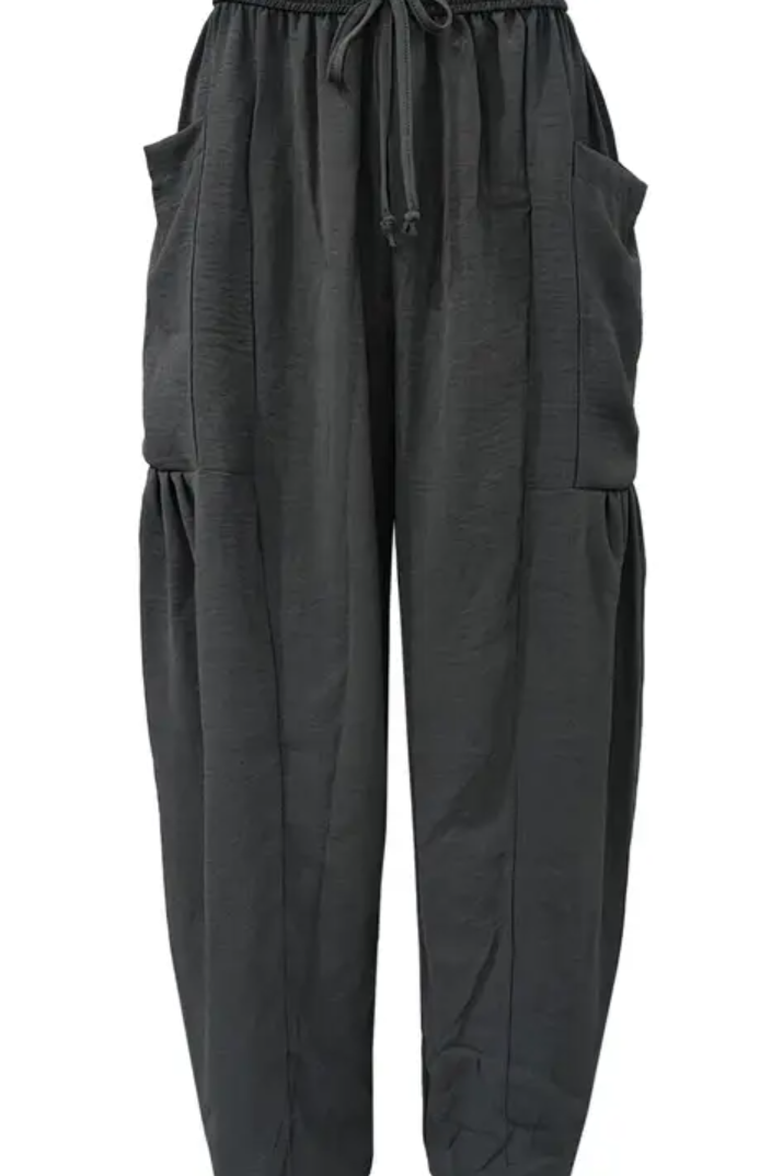 •DJINN• pleated side pocket pants