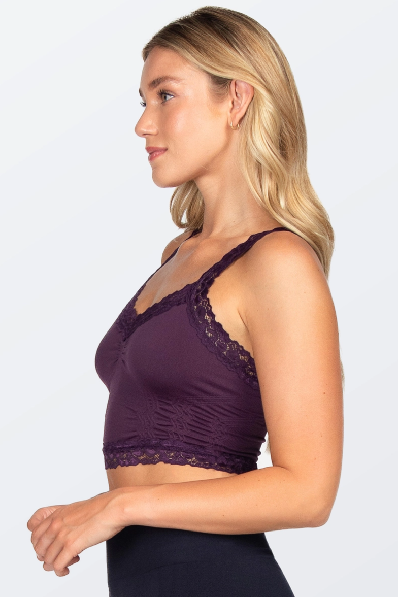 •LIZZY• cropped corset cami (USA)