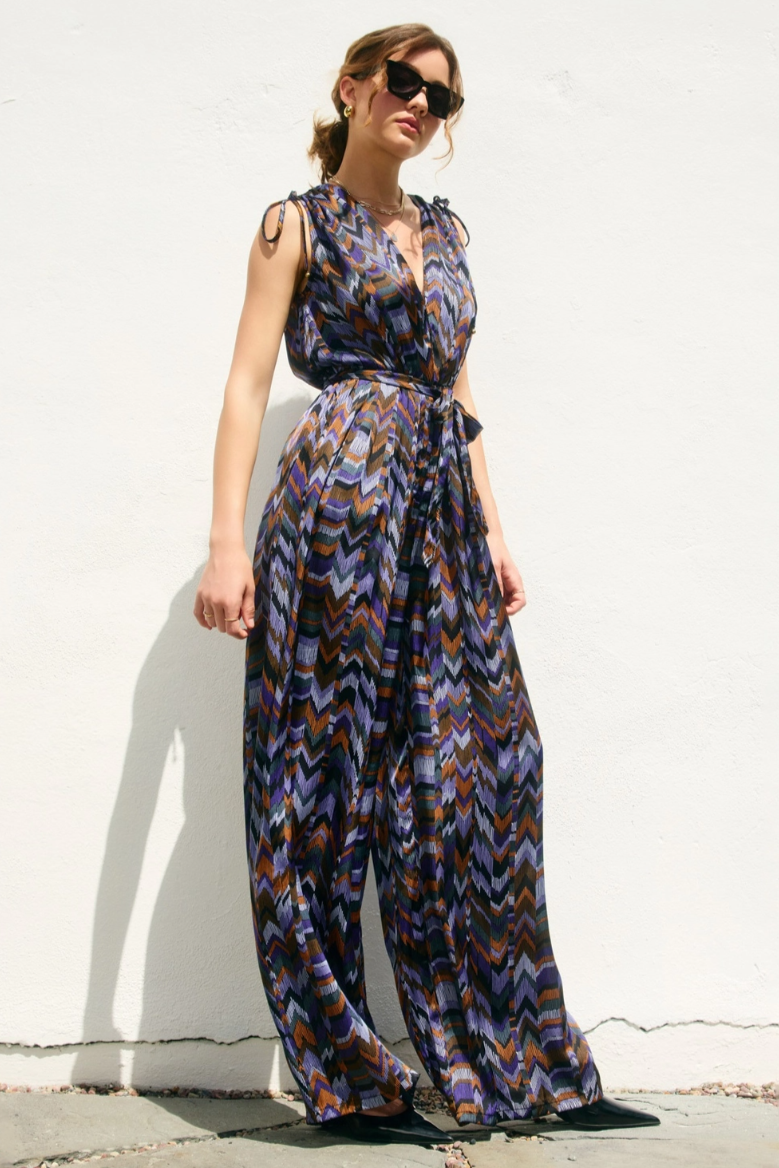 •ANDROMEDA• sleeveless wide leg jumpsuit